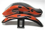 Harley Davidson New Frt & Rear Fender Volcanic Red, Blk Flames Fxstb 59914-06. Fixed Price $995.95.