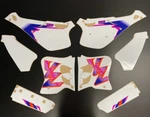 Yamaha YZ250 Shrouds Tanks Side Plates Fork Guards 1993 Vintage Perferated. Fixed Price $125.00.