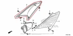 New Oem Honda Right Side Cover White. Fixed Price $34.95.