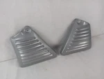 Harley Davidson Genuine V-rod Louvered Silver Side Covers 66102-01 66114-01. Fixed Price $57.87.
