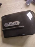 2006 Yamaha Star XVS650AT Silverado Black Right Side Battery Cover Panel. Fixed Price $55.00.