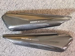 Ducati Perform Carbon Fiber Side Covers S4 Foggy Monster 48210321QA 48210311QA. Fixed Price $230.00.