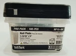 Mitek Nail Plates #TP15 Pro Pack NP15-BK 1-13/16 X 100-PCS New. Fixed Price $31.59.