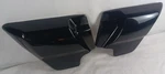 Harley Touring Road Glide Black Gloss Side Fairings Covers 66048-09 66250-09. Fixed Price $65.41.