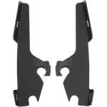 Memphis Shades MEK1857 Plates-only Kit For Batwing Fairing, Black. Fixed Price $51.99.
