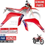 Red Front Side Pair Shroud Panel Fairing Genuine Honda CRF300L Enduro 2025. Fixed Price $199.56.