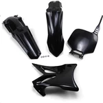 Ufo Plastics Complete Body Black Motorcycle Dirt Bike YAKIT306K-001. Fixed Price $102.19.