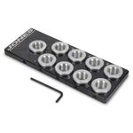 Jones Racing Products Spark Plug Indexer 9 Hole W/ Rotatable Insert- SP-8101-.... Fixed Price $82.23.