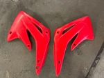 Honda CR85R 2004 05 03 02 01 99 CR80 Radiator Tank Shroud Plastic Set. Fixed Price $75.99.