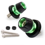 Green BB01 10MM Rear Swingarm Spools For ZX6RR 636 06 07 08 09 12. Fixed Price $38.45.