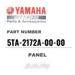 Yamaha Genuine Oem Parts Panel 5TA-2172A-00-00 For YZ450F. Fixed Price $42.13.