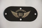 Drag 1107-0375 Angels Primary Inspection Cover Harley Dyna Softail 60572-78. Fixed Price $75.00.