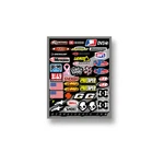 D'cor Visuals Helmet Logo Decal Sheet 40-90-104. Fixed Price $15.47.