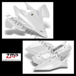 New Suzuki LTR450 Plastic White Carbon Fiber Race Front And Rear Fender Set. Fixed Price $664.17.