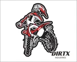 New Dirtx Industries Motocross Sticker Mx. Fixed Price $5.95.