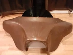 Harley-davidson O.e.m. Shovelhead Vintage Flh Batwing Fairing With Windshield. Fixed Price $150.00.