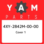4XY-2842M-00-00 Yamaha Cover 1 4XY2842M0000, New Genuine Oem Part. Fixed Price $65.12.