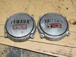 Yamaha 1981 XJ550 Maxim Engine Side Cover Left And Right Set. Fixed Price $42.49.