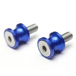 Blue 6MM Tiny Swingarm Spools Sliders For Monster 821 20 19 18 17 16 15 14. Fixed Price $24.36.
