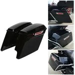 5" Stretched Extended Hard Saddlebag For Harley Davidson Touring Road King 14-24. Fixed Price $174.93.