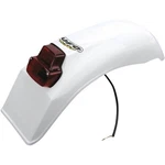 Ufo Enduro Universal Rear Fender With Light - White ME08026W. Fixed Price $56.95.