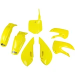 Ufo Plastics Body Kit Yellow KLX110 '01-'09 KA37002-102. Fixed Price $116.44.