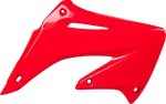 Polisport 8427000007 Radiator Cover - 04 Oem Red Cr 125R/250R. Fixed Price $56.99.