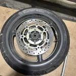 2001 To 2006 Honda Cbr 600 F4I F4R Oem Front Rim And Tire Good Condition. Fixed Price $400.00.