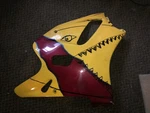 93,94,95 Suzuki GSXR-750 Right Fairing, 94407-17EE0-1UJ. Fixed Price $99.00.