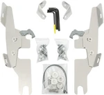 Memphis Shades MEK1983 Batwing - Mounting Kit Polished Switchback. Fixed Price $149.95.
