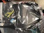 Ufo Plastics KA03797-001 Front Number Plate, Black (42C00). Fixed Price $20.00.