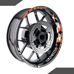 Red Wheel Stickers Rim GP13 For Honda CB500F 2019-2022. Fixed Price $33.29.