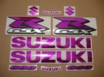 Stickers For Suzuki Gsx-r 600 Custom Chrome Pink Decals Graphics Labels K6 K7 K8. Fixed Price $94.95.