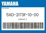 Yamaha Genuine Graphic 5XD-2173F-10-00. Fixed Price $66.41.