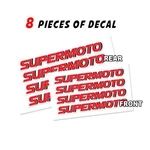 Red 17" Supermoto Rim Decal Stickers For Honda CR125R CR250R. Fixed Price $51.83.