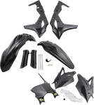 Cycra Complete Powerflow Body Kit Black Kawasaki KX250F 17-20 1CYC-9319-12. Fixed Price $194.99.