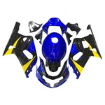 Injection Blue Black Fairing Kit For 2000-2003 Suzuki GSXR600 GSXR750 Bodywork. Fixed Price $512.95.
