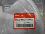 83600-MBA-000ZB Cover, L. Side *NH1* (black) New Oem Honda Part. Fixed Price $89.95.