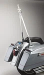 Cycle Visions Chrome 30" Daggertude Style Sissy Bar 8.25-8.75" W Harley Custom. Fixed Price $201.68.