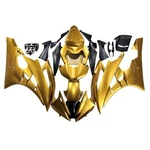 Gold Fairing Kit For Yamaha Yzf R6 2006 2007 Abs Plastic Injection Bodywork. Fixed Price $419.95.