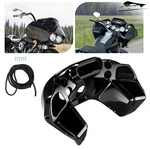 Vivid Black Inner Outer Fairing For Harley Davidson Road Glide Fltr 1998-2013. Fixed Price $195.20.