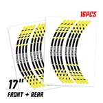 Yellow STRIPE2 17 Inch Edge Rim Sticker For Honda Integra 750 16 18 19. Fixed Price $33.87.