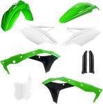 Acerbis 2685826812 Full Plastic Kit Green/black/white. Fixed Price $175.95.