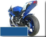 (paint Color: Triton Blue 2009) 08-10 Gsxr 600 750 Hotbodies Undertail Logo. Fixed Price $157.45.