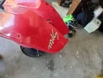 Oem Leg Shield 1986 1985 1984 Red Plastic Fender Front Honda Spree 50 Scooter. Fixed Price $60.00.