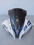 2009 Yamaha Front Upper Nose Fairing With Headlight. Fixed Price $144.99.