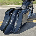 8" Stretched Saddlebags Rear Fender Side Covers Fit For Harley Touring 2009-2023. Fixed Price $1399.00.