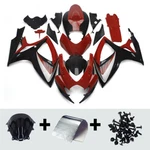 Kit Bodywork For Suzuki GSXR600 GSXR750 K6 2006 2007 Fairings Red Black. Fixed Price $285.95.