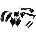 Ufo Full Plastic Kit Black For Kawasaki KX450F 2016-2017. Fixed Price $126.08.
