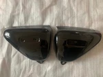 Triumph Thunderbird 900 New Jet Black Side Panels T2301256-PG/T2301266-PG. Fixed Price $445.60.